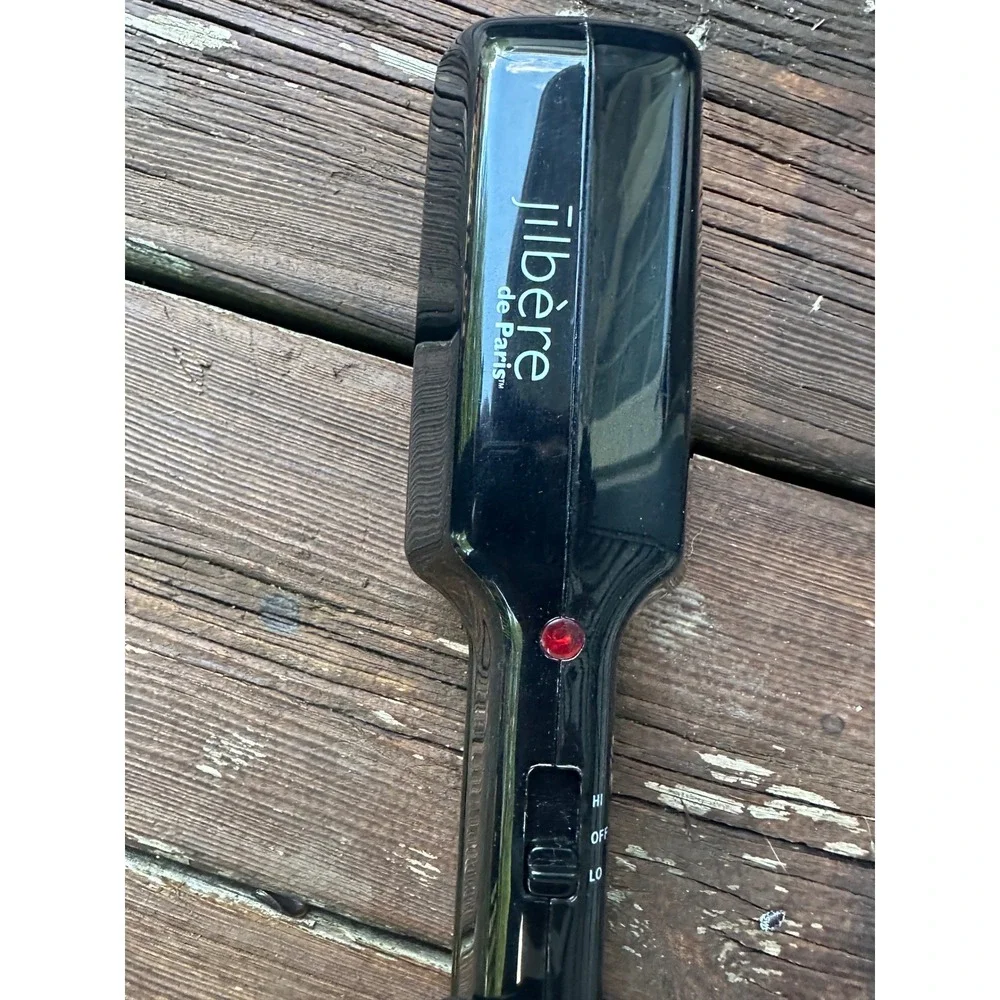 Jilbere de Paris Professional Hair Crimper Model JBF187 Black Gold Ceramic 1.5in